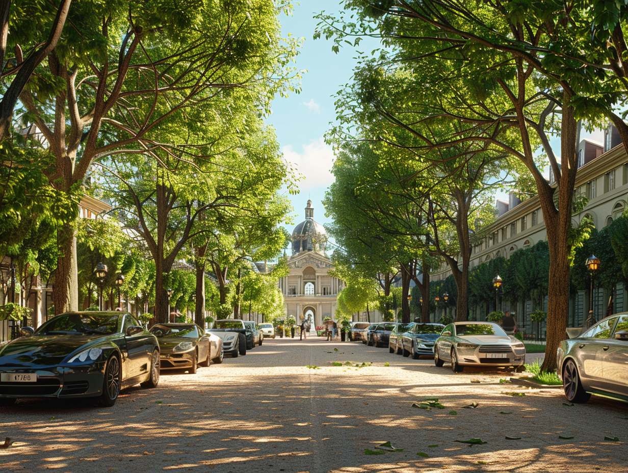Options de stationnement gratuit autour du Château de Versailles