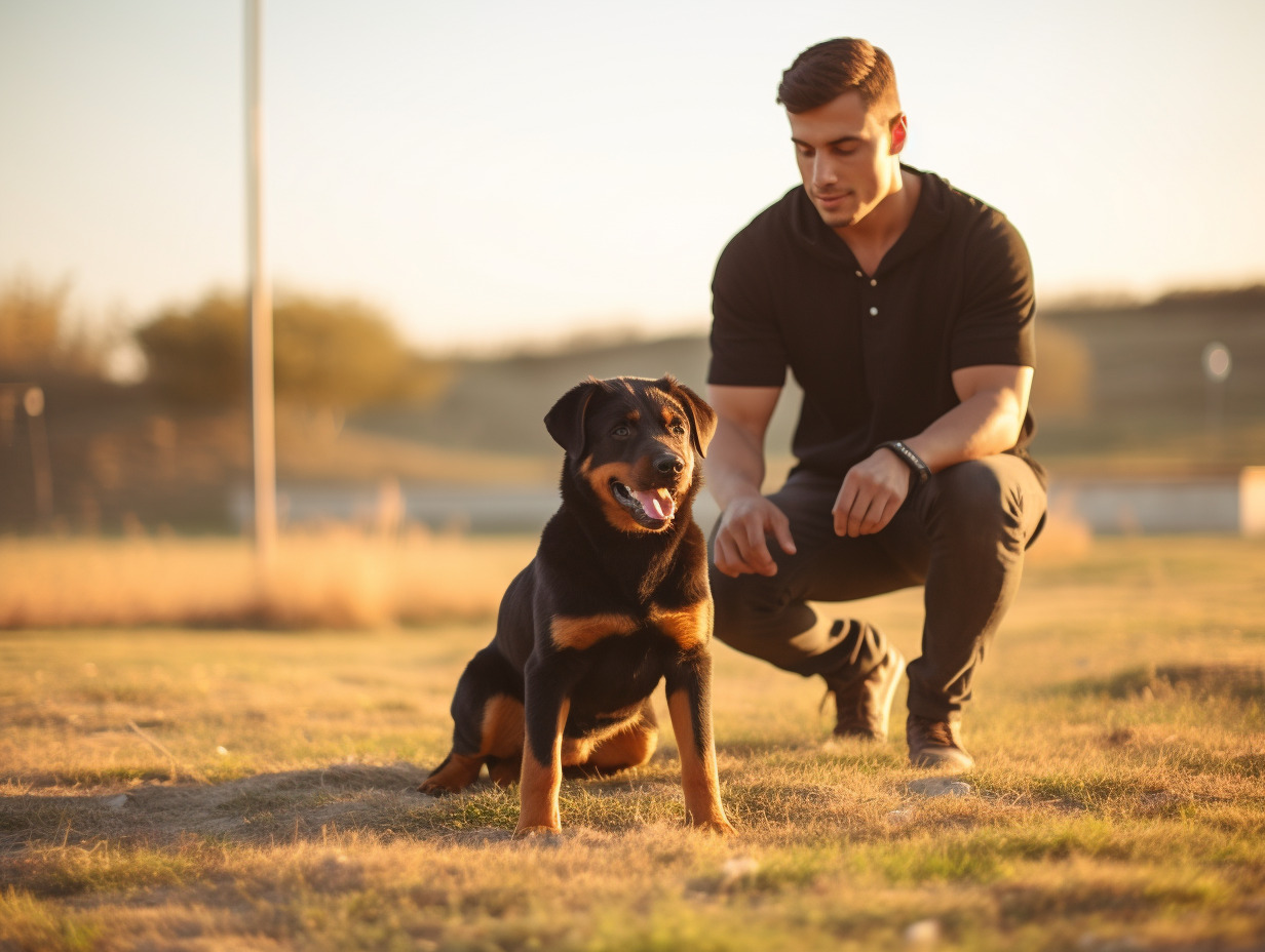 rotweiler  éducation
