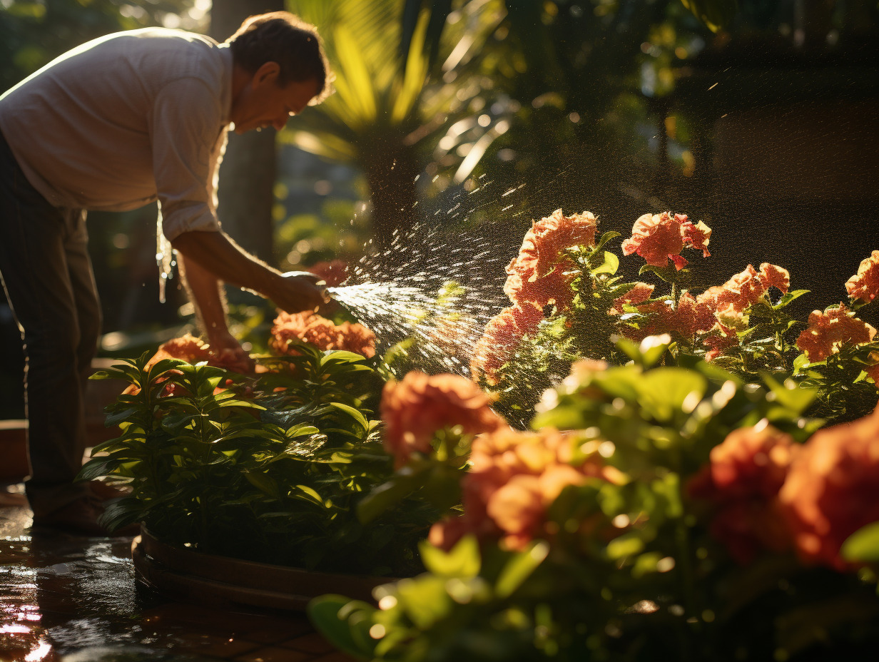 jardin arrosage