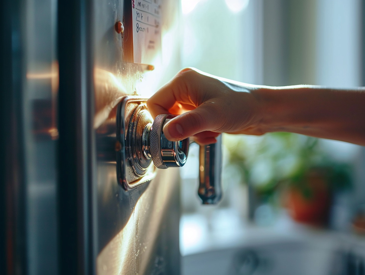 fuite de gaz  réfrigérateur