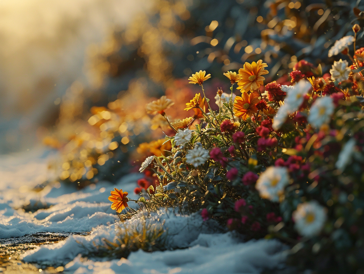 fleurs hiver