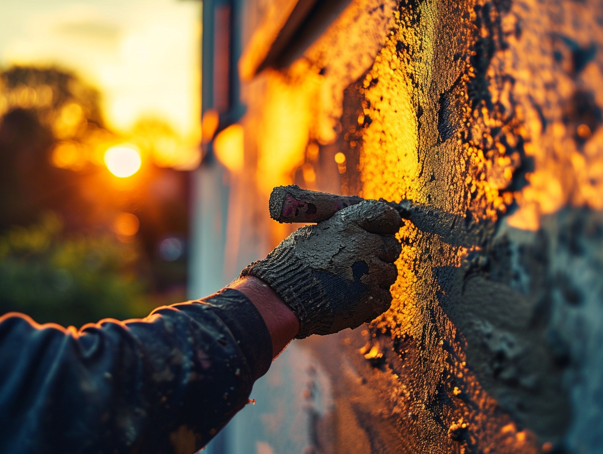 plâtre façade