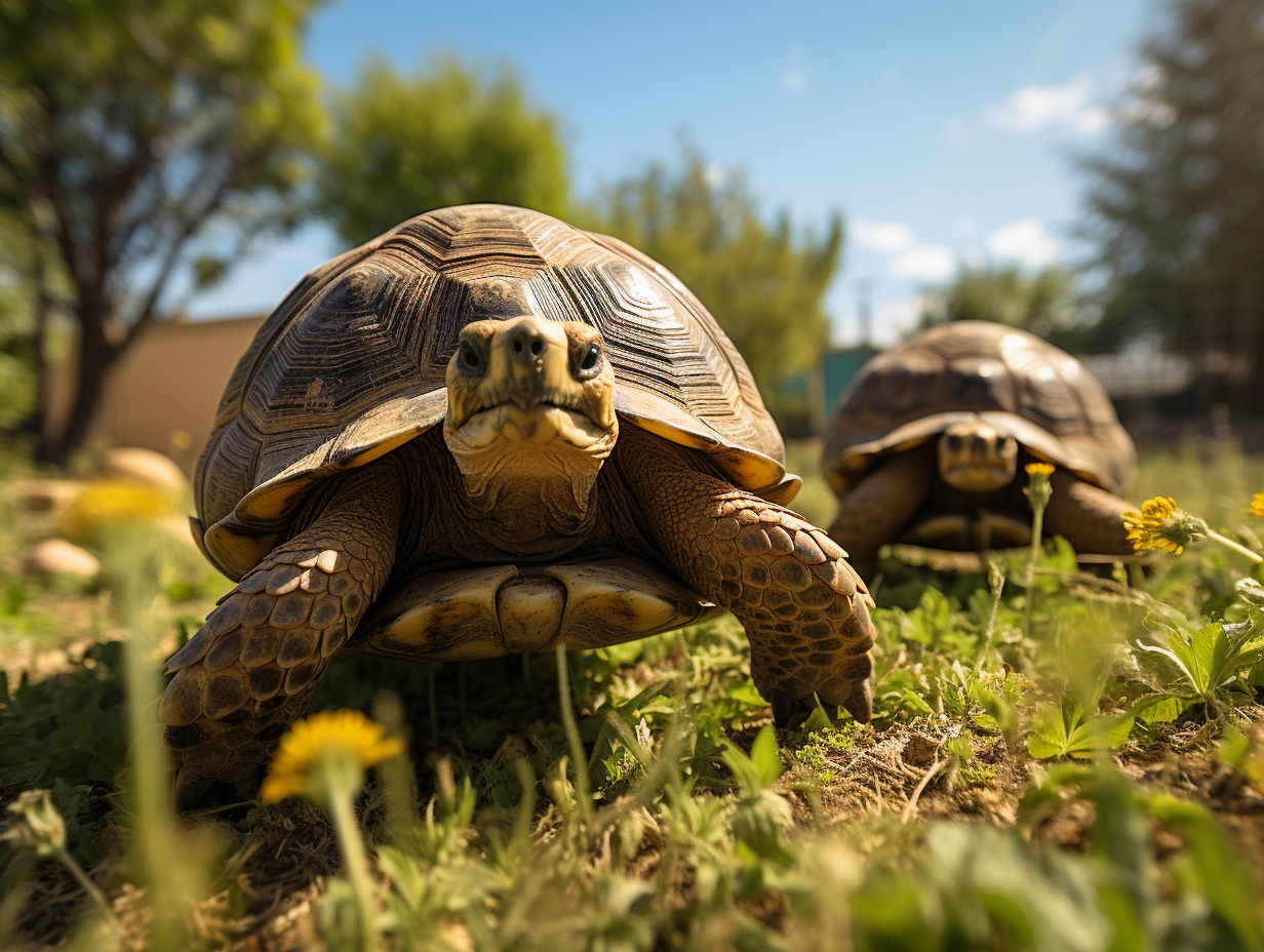 tortues agressives