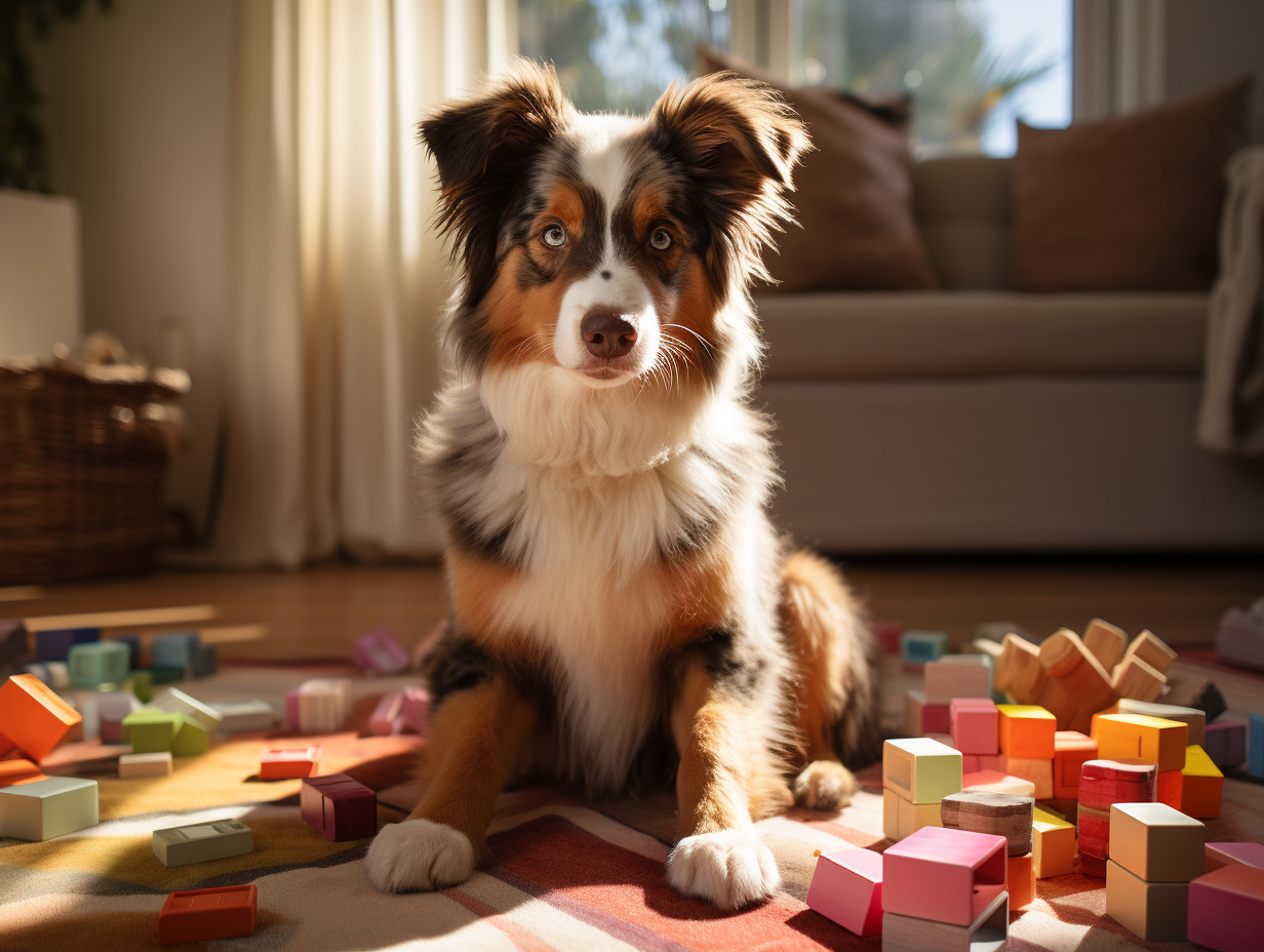 berger australien hyperactivité