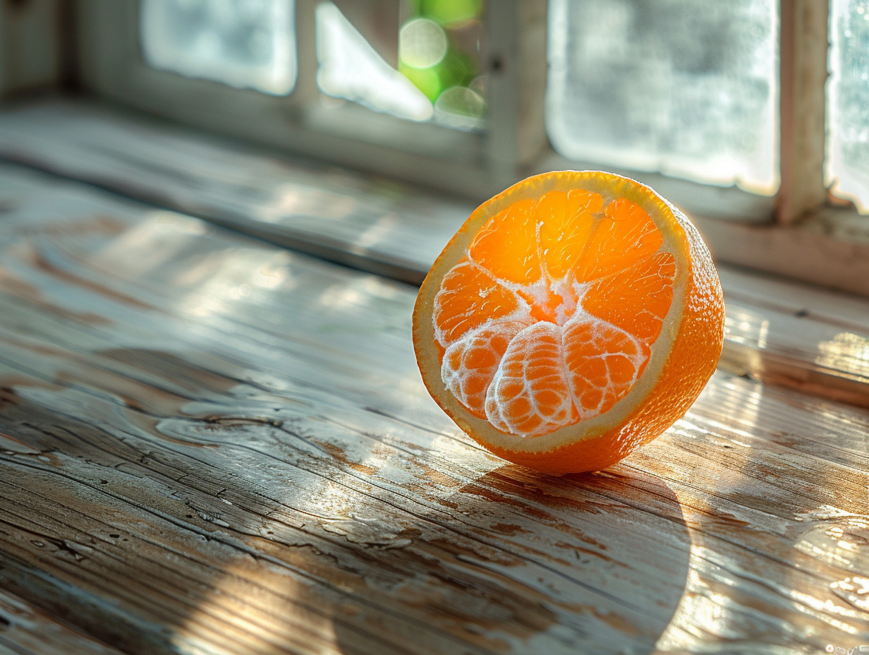 clémentines  épluchage