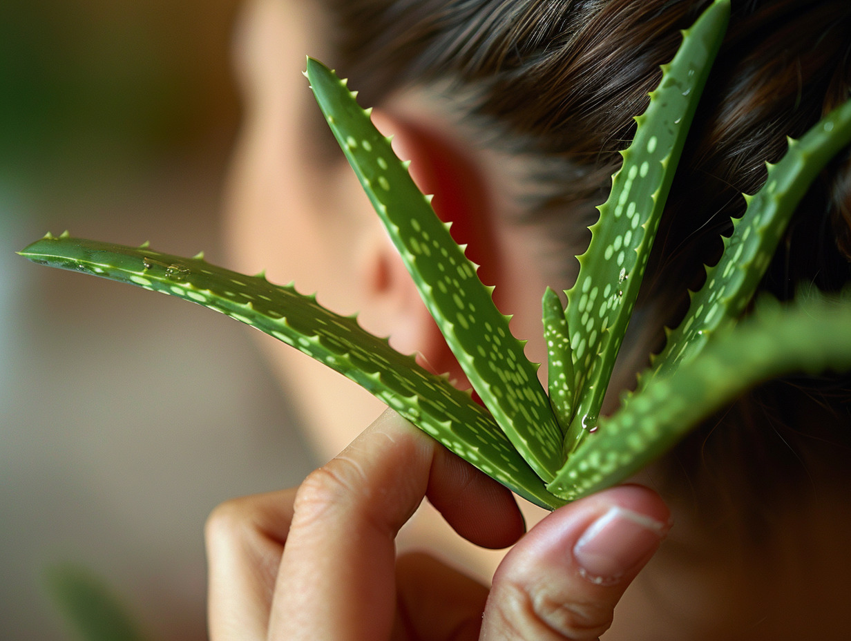 aloe vera cheveux