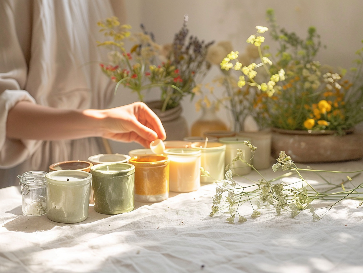bougies naturelles