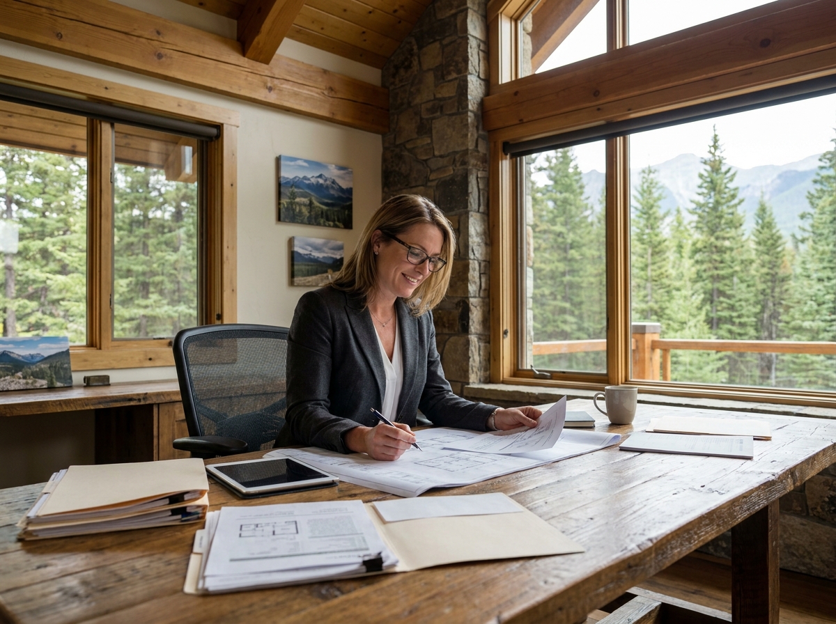 Agente immobilière montagne bureau local expertise vente location propriétés alpes