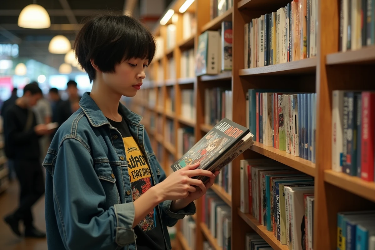 client independant consultant mangas yaoi en francais dans librairie specialisee