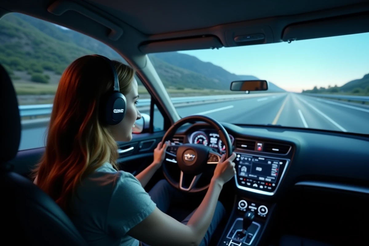 Simulateur de conduite professionnel en centre de formation automobile accéléré