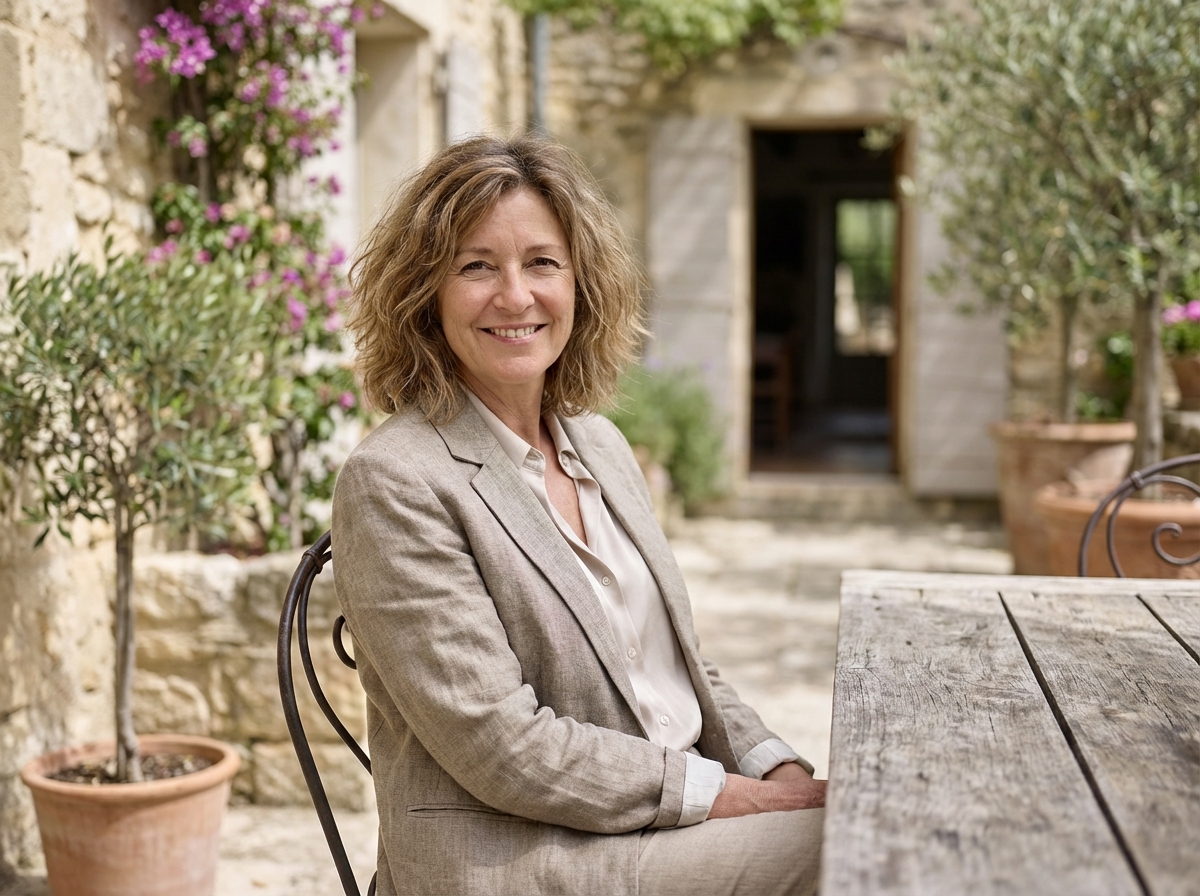 Femme confiante en lingerie made in France