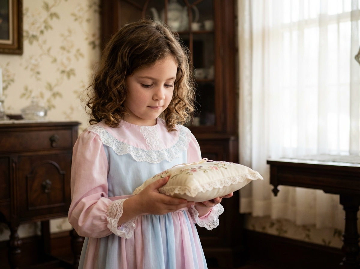 Bijoux pour enfants d’honneur : élégance tendre pour porter les alliances