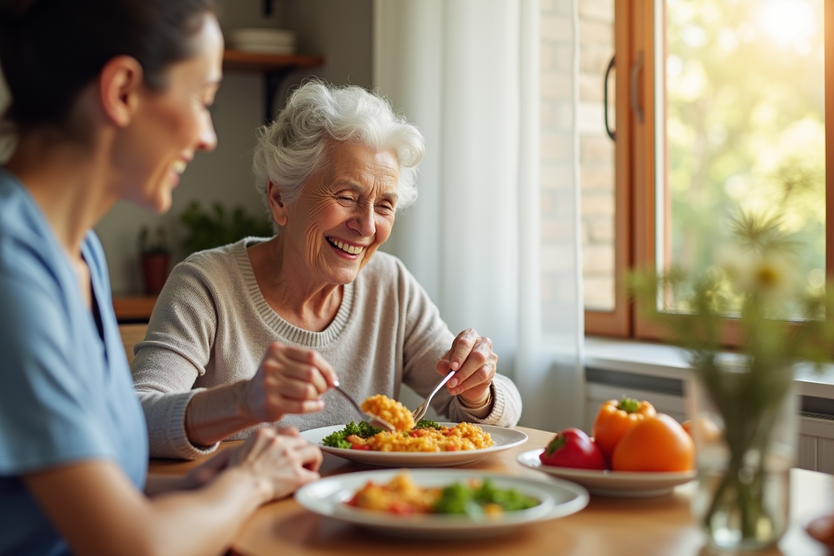 Troubles de la déglutition : adapter les repas sans renoncer au plaisir
