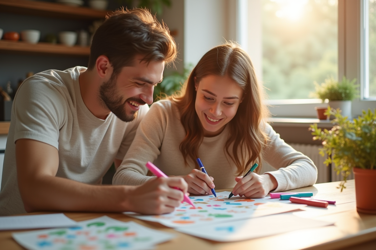 Créer un faire-part inoubliable : idées créatives pour jeunes parents