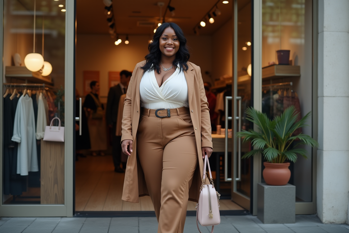 Tendances grande taille : comment composer une garde-robe élégante