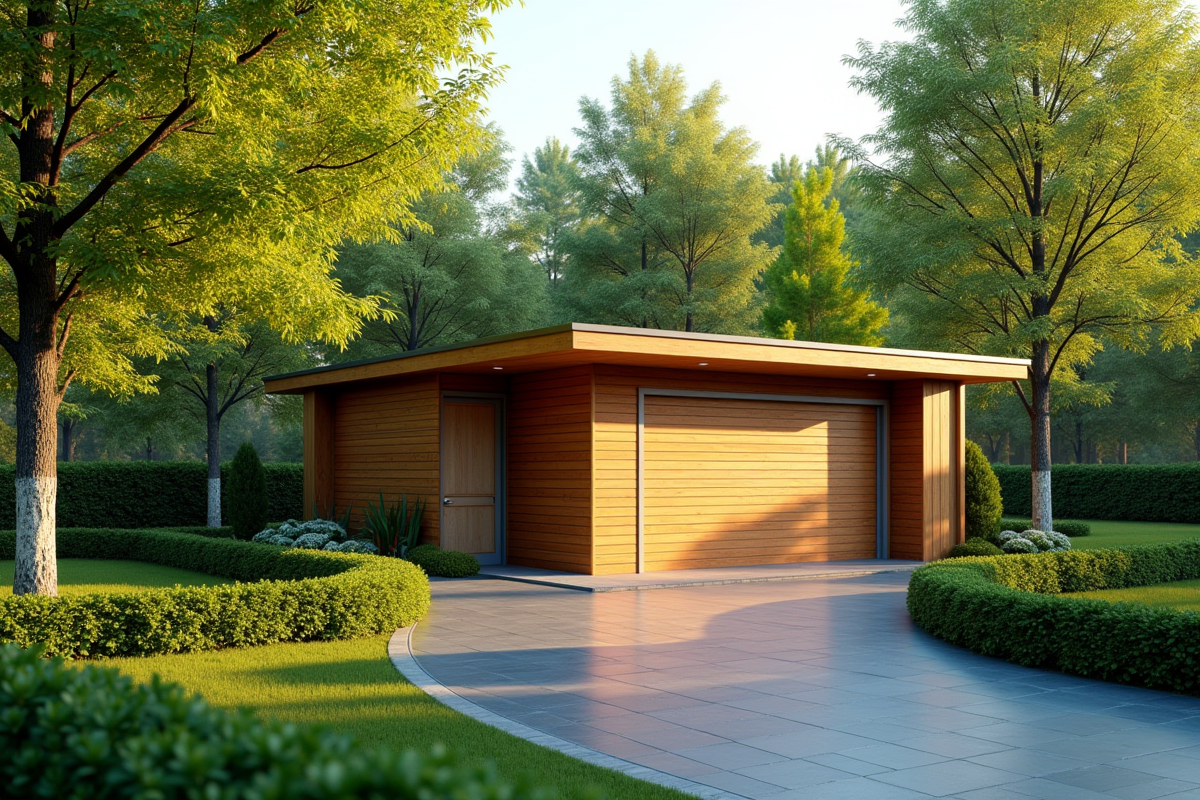 Garage en bois vs garage métallique : avantages et inconvénients
