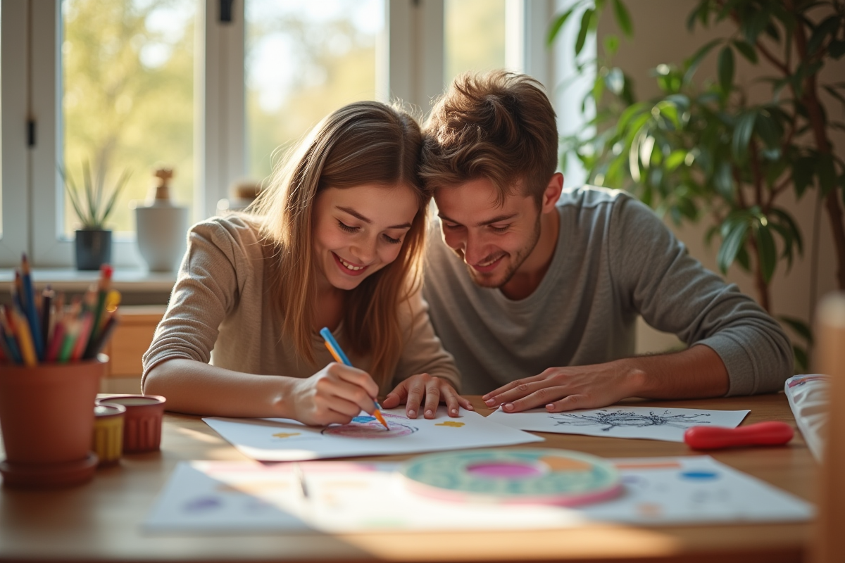 Créer un faire-part inoubliable : idées créatives pour jeunes parents
