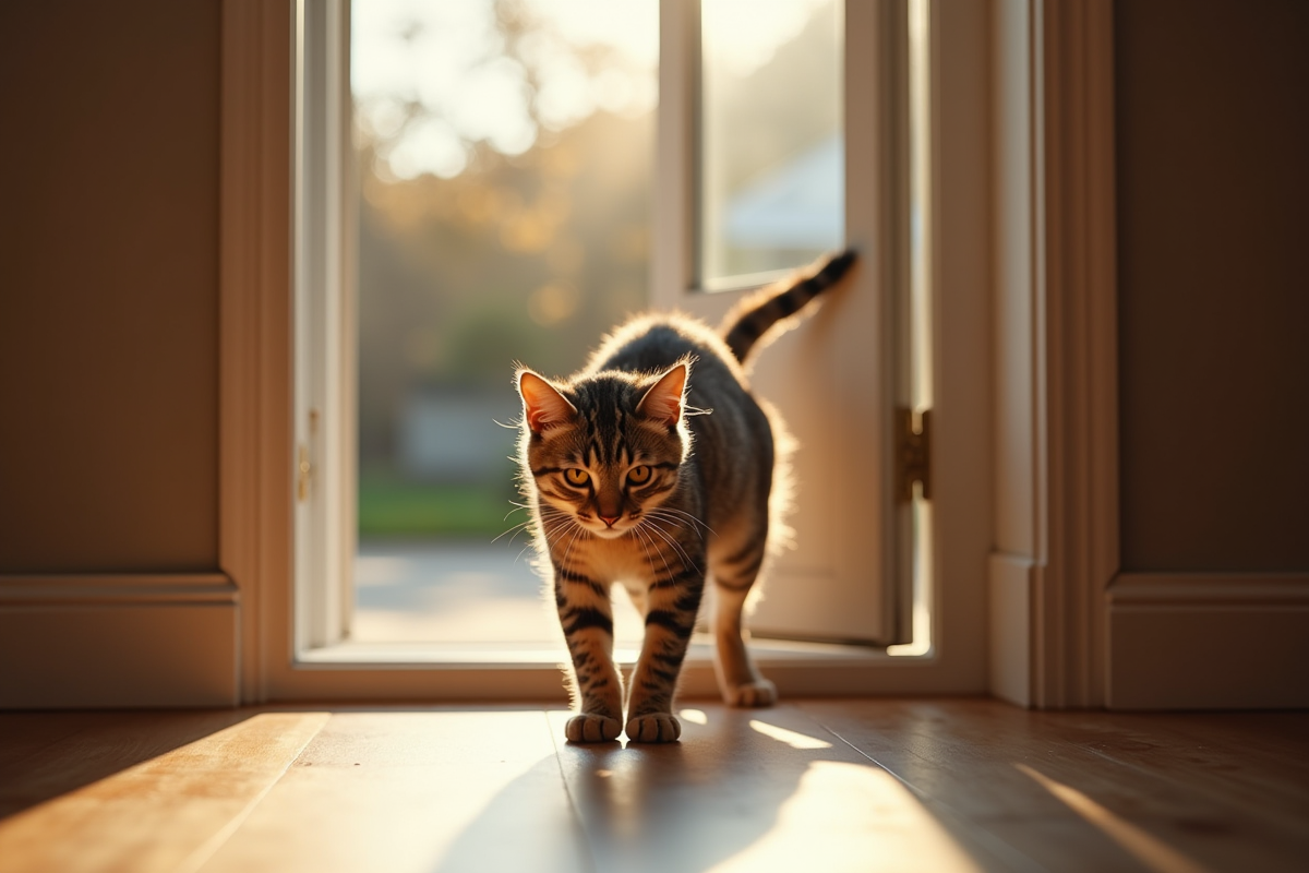 Liberté et sécurité : comment permettre à votre chat de sortir en toute autonomie