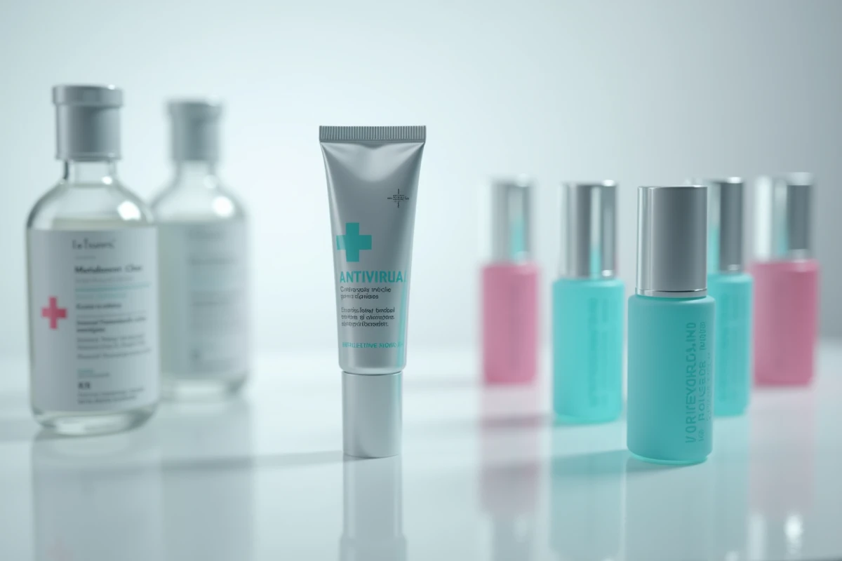 Produits antiviraux et crèmes pour traiter rapidement les boutons de fièvre